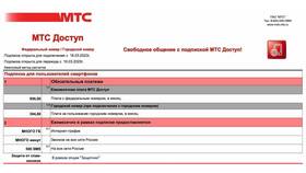 Как оплатить тариф МТС в Лером