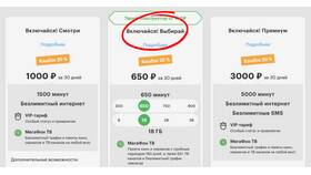 Как выбрать тариф на МегаФоне в Лером