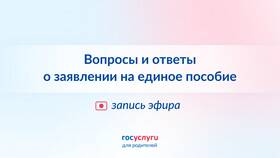Как заполнить заявление на единое пособие в Лером