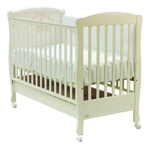 Кровать Fiorellino Infant (Фиореллино Инфант) 120*60 с ящиком ivory в Лером