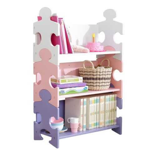 Система хранения KidKraft Пазл пастель Puzzle Bookshelf в Лером