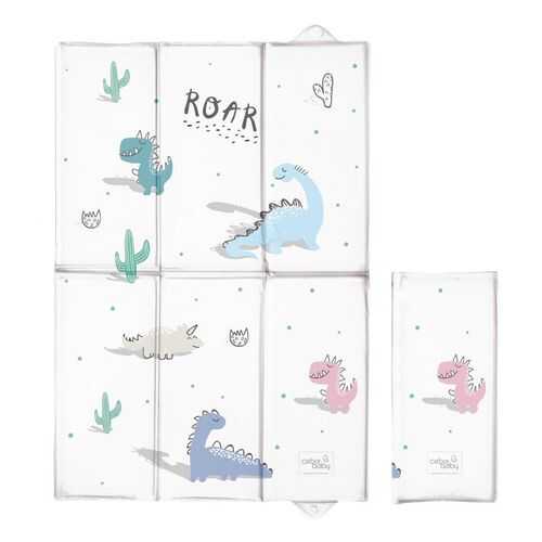 Матрац пеленальный Ceba Baby 40*60 см для путешествий Candy Andy Dino W-305-121-612 в Лером