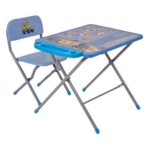 Комплект детской мебели Polini kids 203 Гадкий я, Голубой в Лером