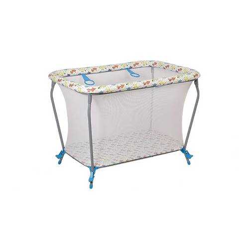Манеж Polini kids Classic Собачки, бирюзовый в Лером