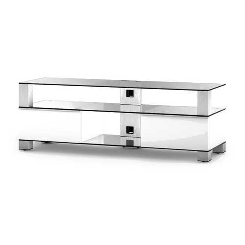 Тумба под телевизор приставная SONOROUS MD 9140-C-INX-WHT 140х44х49 см, белый в Лером