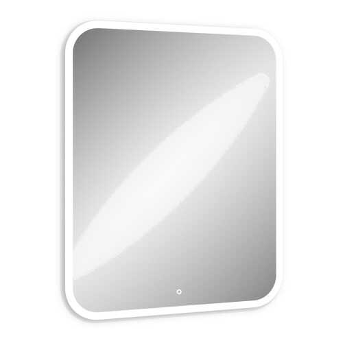 Настенное зеркало ЗЛП140 Glamour LED 600х80 Белый, С функцией антизапотевания в Лером