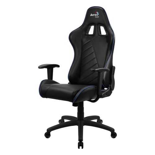 Игровое кресло AeroCool AC110 AIR, черный/синий в Лером
