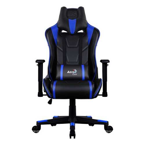 Игровое кресло AeroCool AC220 AIR, синий/черный в Лером