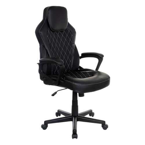 Игровое кресло College BX-3769/Кожа PU черная в Лером