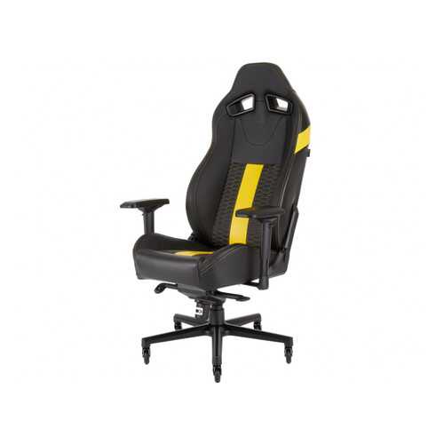 Игровое кресло Corsair GamingT2 Road Warrior CF-9010010-WW, черный/желтый в Лером