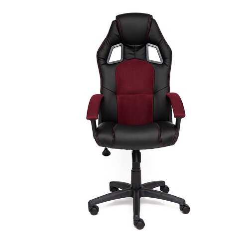 Игровое кресло TetChair Driver, черный/бордовый в Лером