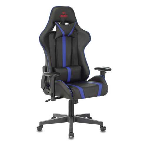 Кресло игровое Бюрократ VIKING ZOMBIE A4 BL черный/синий искусственная кожа в Лером