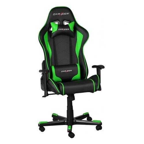Кресло игровое DXRacer FORMULA OH/FE08/NE, черный/зеленый в Лером