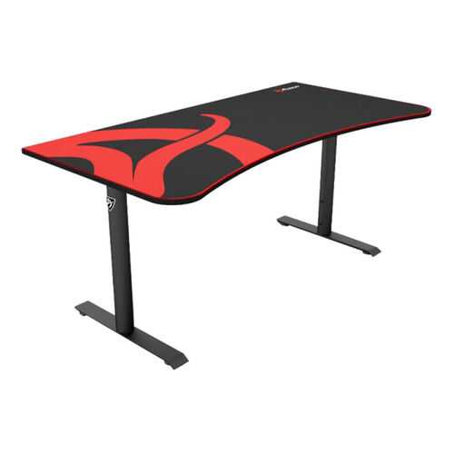 Компьютерный стол Arozzi Arena Gaming Desk/Черно-красный МДФ/Черный металл в Лером