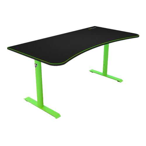 Компьютерный стол Arozzi Arena Gaming Desk/Черный МДФ/Зеленый металл в Лером