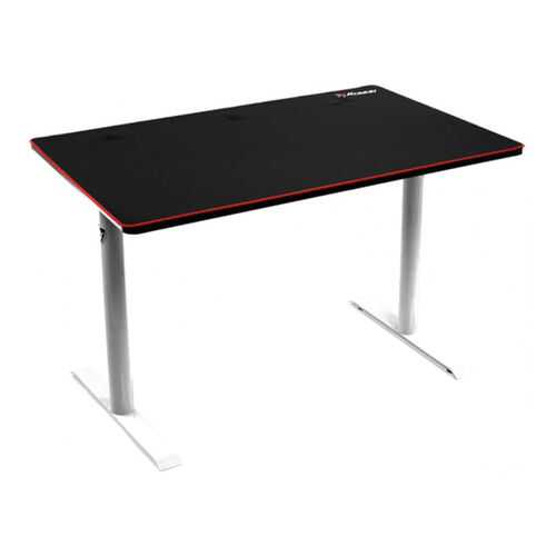 Компьютерный стол Arozzi Arena Leggero Gaming Desk/Черный МДФ/Белый металл в Лером