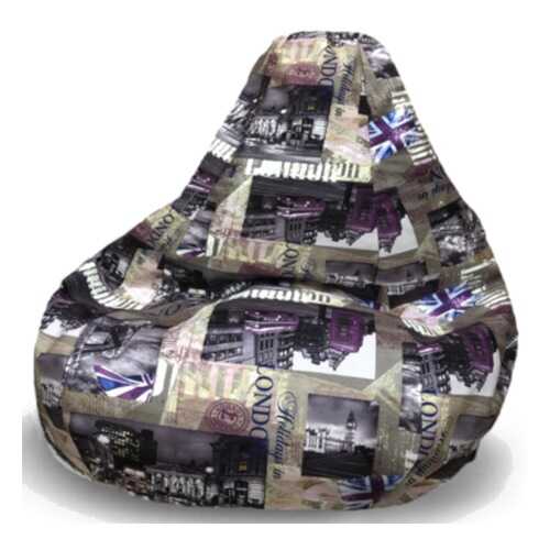Кресло-груша Kreslo-Puff Comfort London фиолетовый в Лером