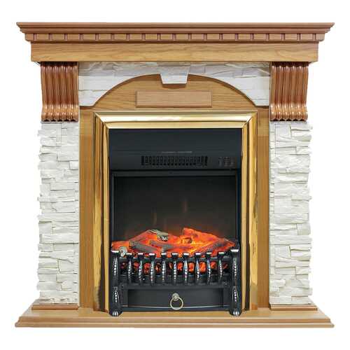 Электрокамин Royal Flame Dublin с очагом Fobos BR Белый; Дуб; Золотистый; Черный в Лером
