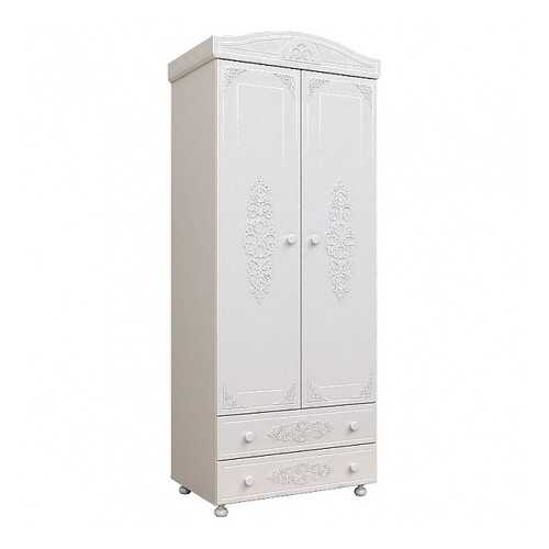 Платяной шкаф Компасс-мебель Ассоль АС-02 KOM_AC02 83,2x50x206, белое дерево в Лером