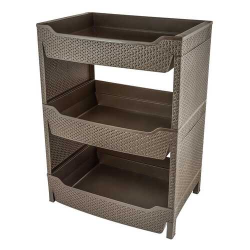 Стеллаж BranQ 35BQ3776ВНГ 45,5х31,5х61,5 см, венге в Лером