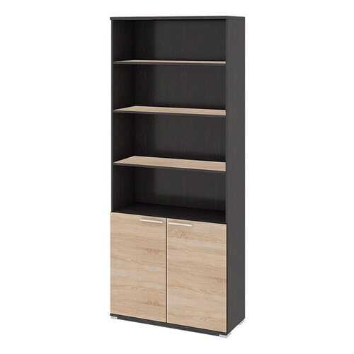 Стеллаж Hoff 80089257 90х36,5х215,8 см, дуб сонома/венге цаво в Лером