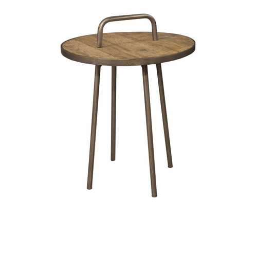 Кофейный столик ROOMERS 65х50х50 см, коричневый в Лером