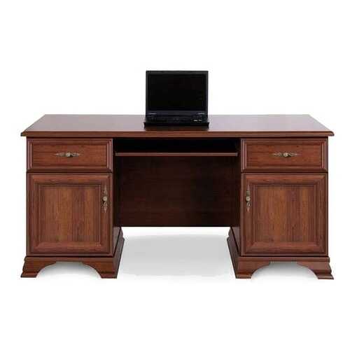 Компьютерный стол BlackRedWhite Кентаки S132-BIU2D2S BRW_00008037 160x74x78, каштан в Лером