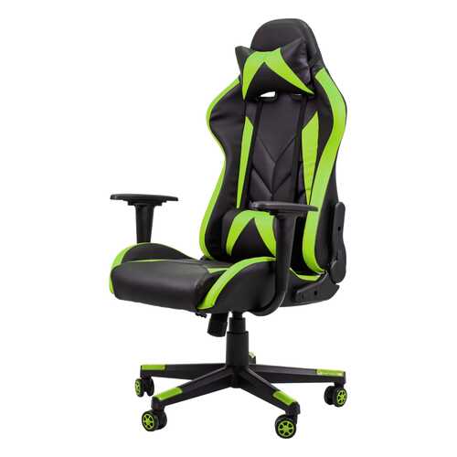 Игровое кресло Raybe K-5903 1066653, зеленый/черный в Лером