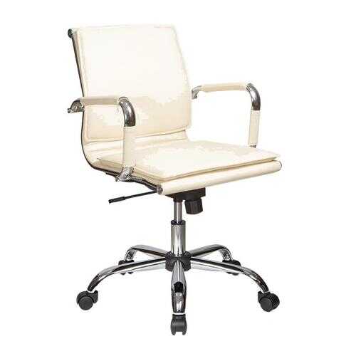 Компьютерное кресло Бюрократ 664071 CH-993-LOW/IVORY 60х65.5х93 см, слоновая кость/хром в Лером