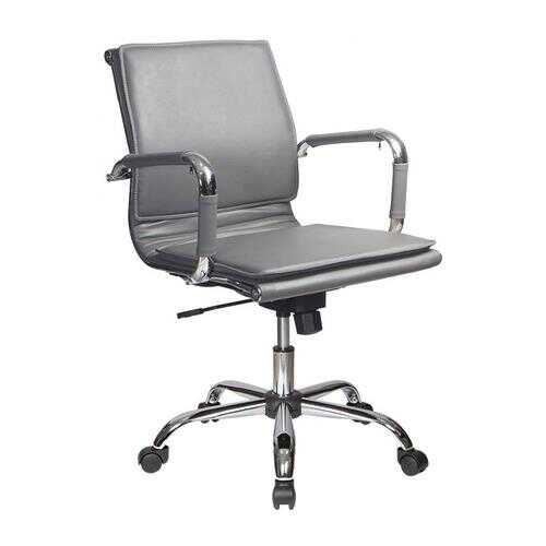 Компьютерное кресло Бюрократ 813064 CH-993-LOW/GREY 60х65.5х93 см, серый/хром в Лером