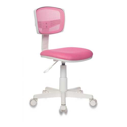 Кресло Бюрократ CH-W299/PK/TW-13A розовый TW-06A TW-13A пластик белый в Лером