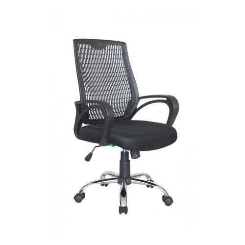 Кресло офисное Riva Chair 8081, черный/черный пластик в Лером