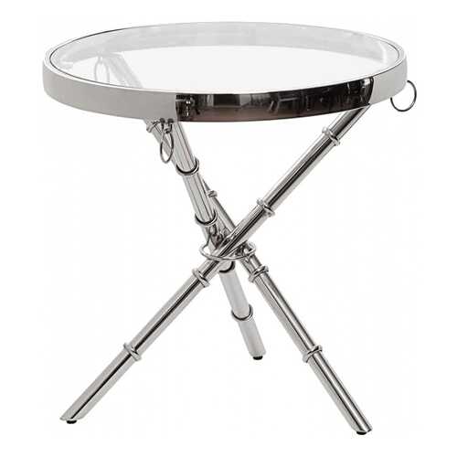 Журнальный столик Garda Decor 13RX6035-SILVER GRD_TT-00000418 55х55х50,7 см, хром в Лером